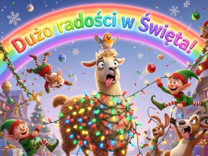 Kartki z życzeniami na Boże Narodzenie 2025 - darmowe wzory do pobrania