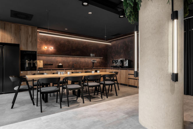 Biuro firmy Decerto; projekt przestrzeni wspólnych: BIT CREATIVE