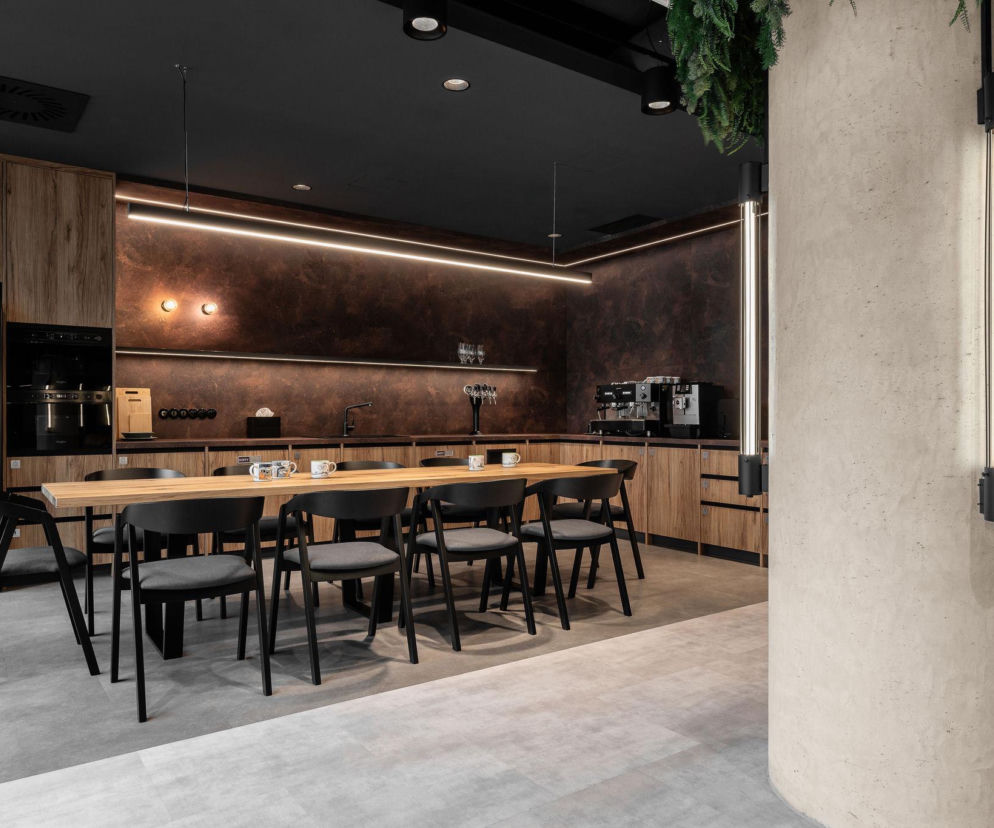 Biuro firmy Decerto; projekt przestrzeni wspólnych: BIT CREATIVE