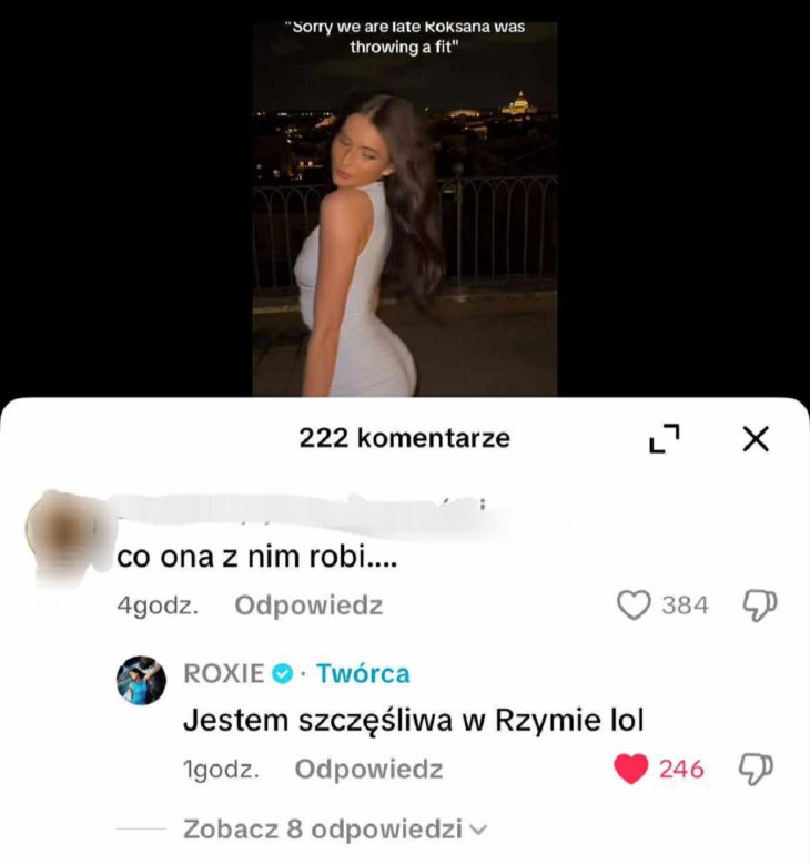 Roksana Węgiel odgryzła się internautce. Tak zareagowała na komentarz o Kevinie