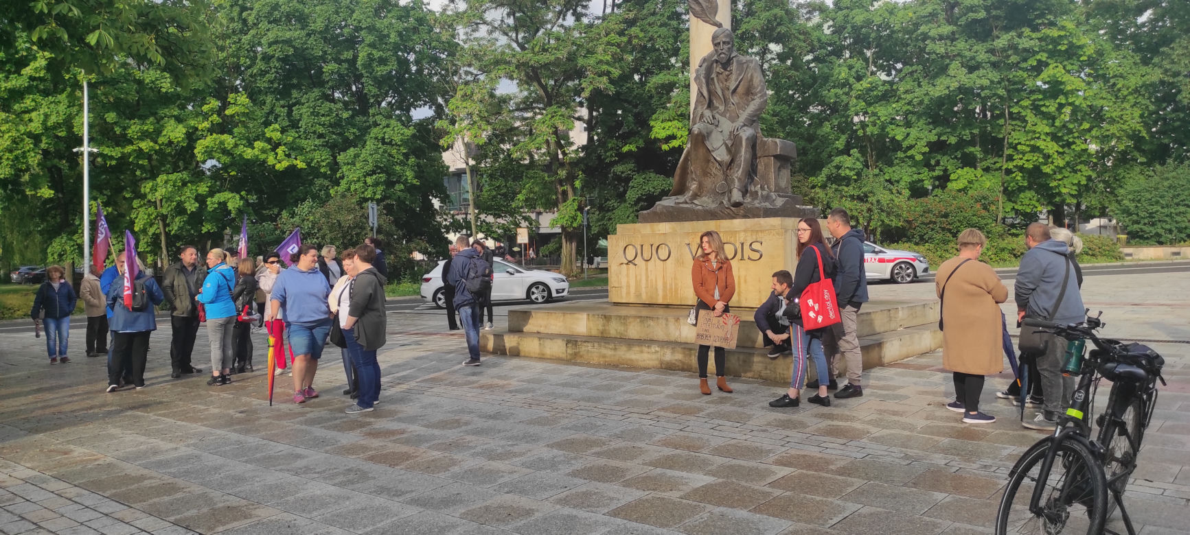 Protest kobiet "Ani jednej więcej!" w Kielcach (14 czerwca 2023)