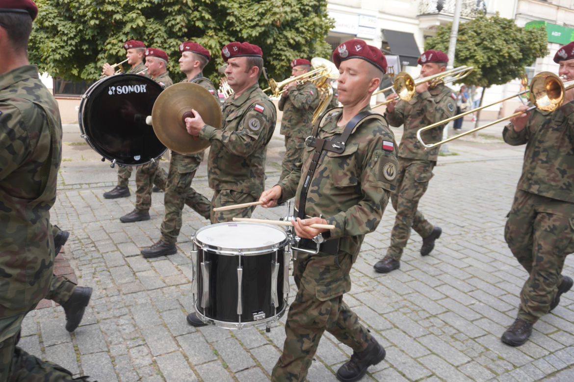 MSPO 2025. Parada Orkiestry Wojskowej w Kielcach