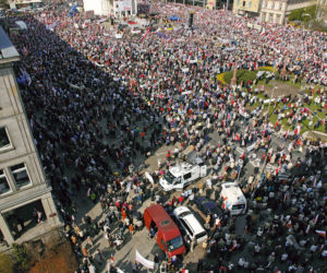 Protesty w obronie TV Trwam