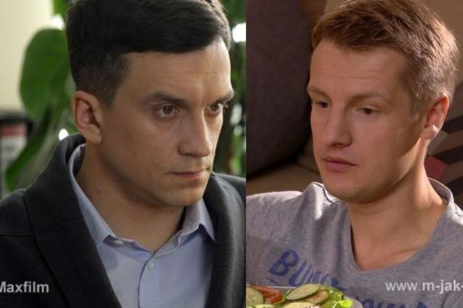 M jak miłość. Jurek (Michał Czernecki), Paweł Zduński (Rafał Mroczek)