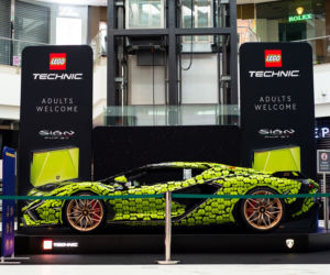 Lamborghini Sian z klocków LEGO - model w skali 1:1