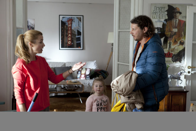 Nie rób scen odc. 3. Anka (Joanna Brodzik), Rafał (Wojciech Solarz) Zosia Dłuska