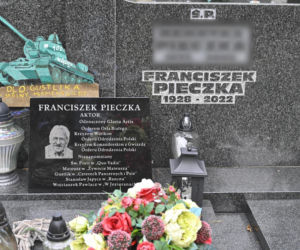 Tak wygląda grób Franciszka Pieczki