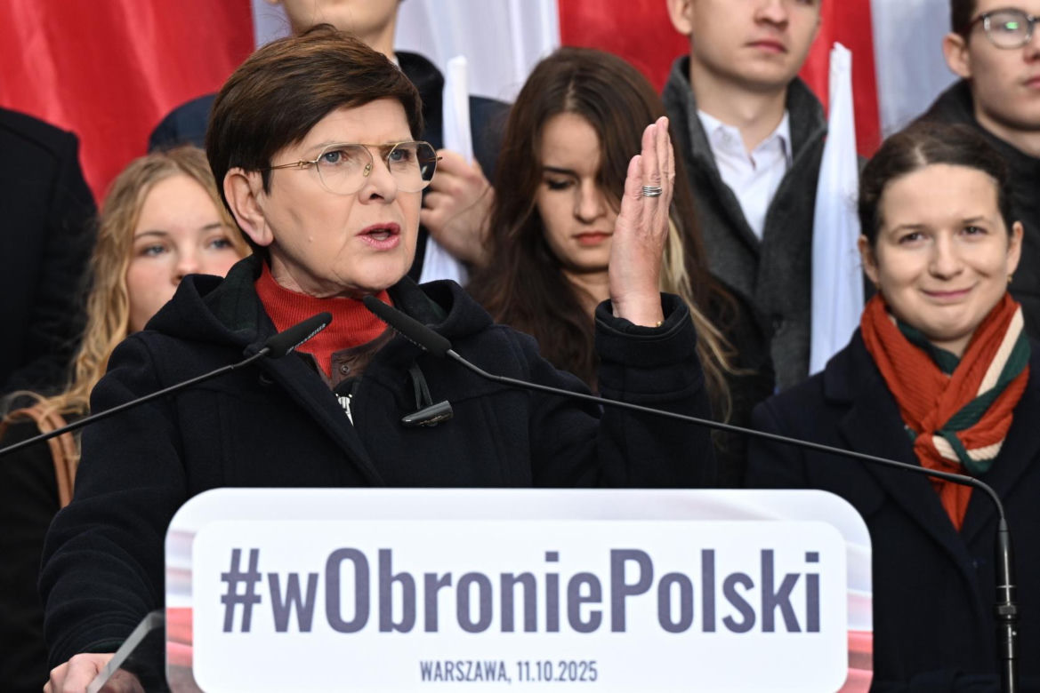 Manifestacja Prawa i Sprawiedliwości w Warszawie