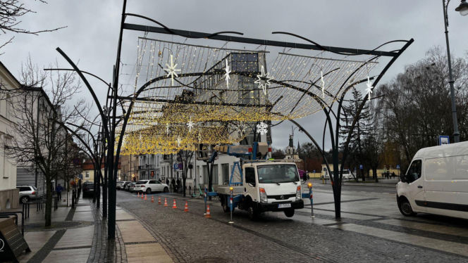 Zobacz hit Białostockiego Jarmarku Świątecznego 2025. Tak wygląda nowa iluminacja świąteczna