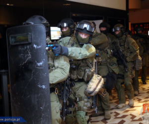 Policja szuka broni i terrorystów