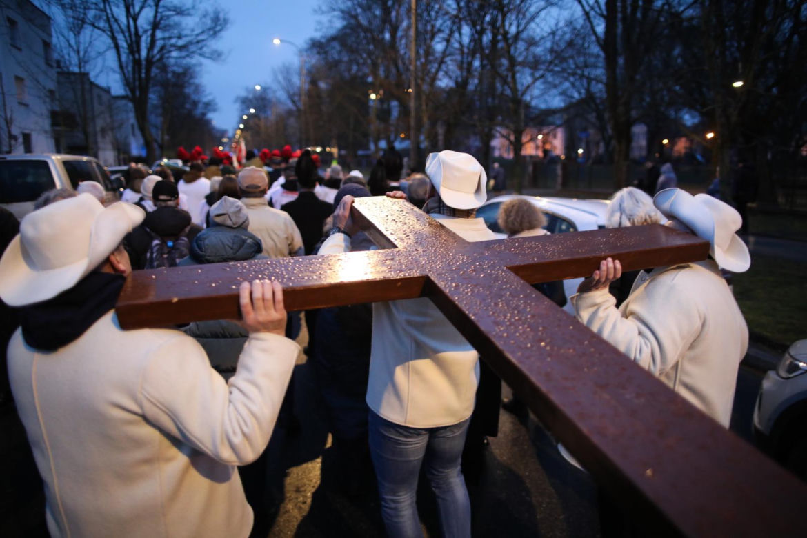 Ogólnopolska Droga Krzyżowa Ludzi Pracy 2024 w Warszawie