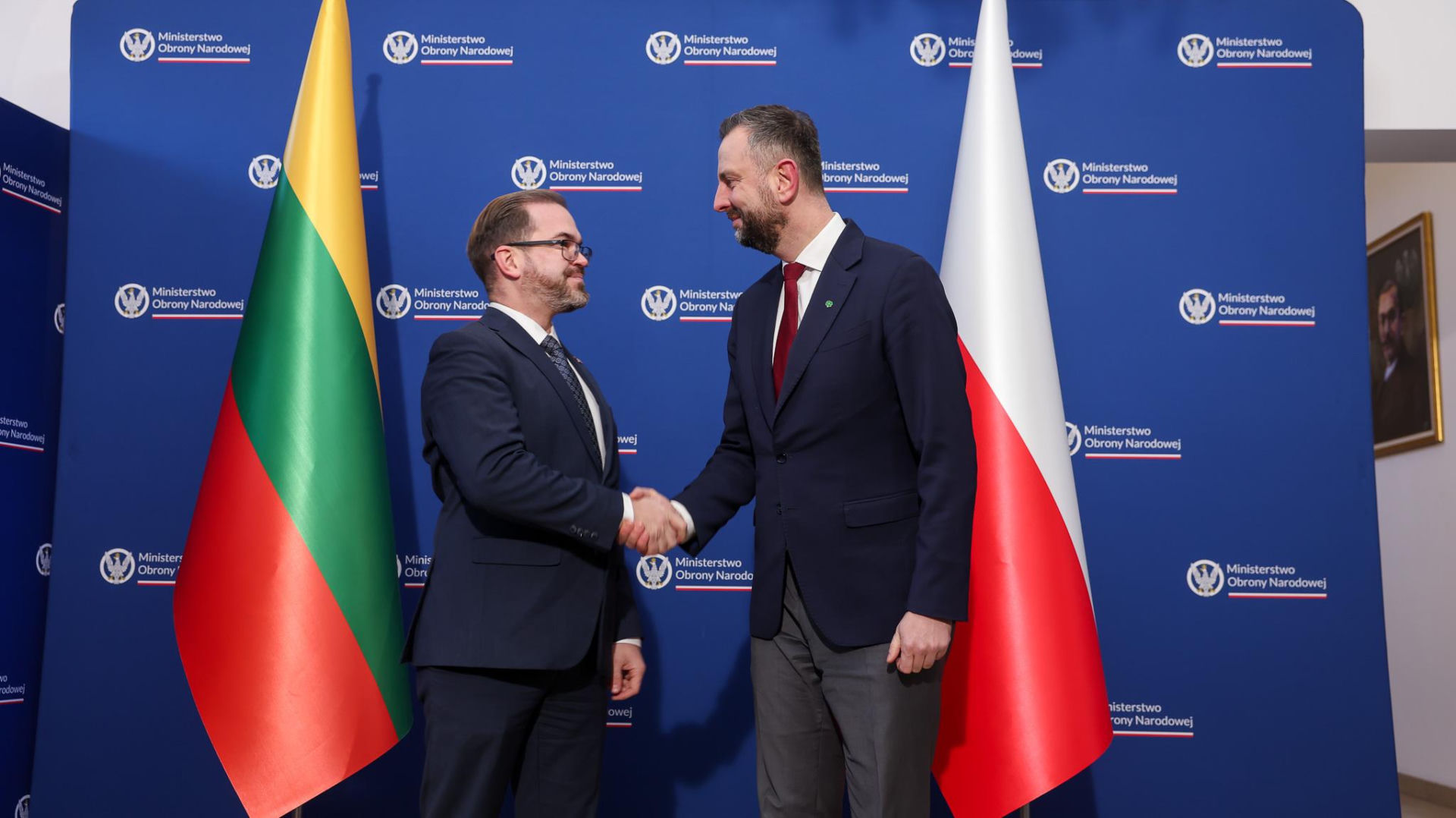 Spotkanie ministrów obrony Polski i Litwy