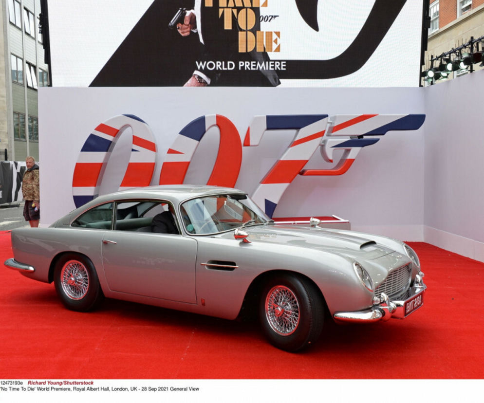 Aston Martin DB5 z filmu Nie czas umierać