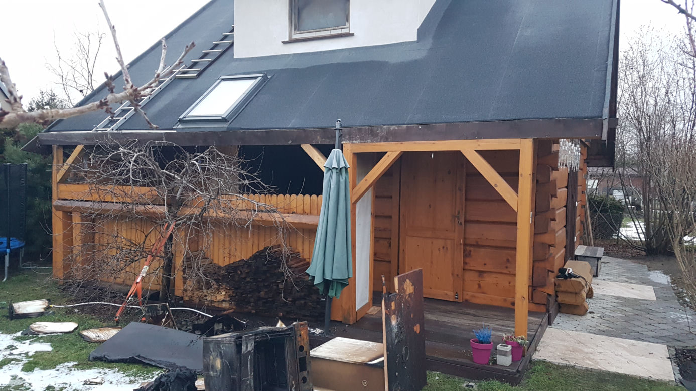 Ogień strawił ich dom. Zabrał majątek, plany i marzenia