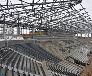 Budowa stadionu w Szczecinie - listopad 2021