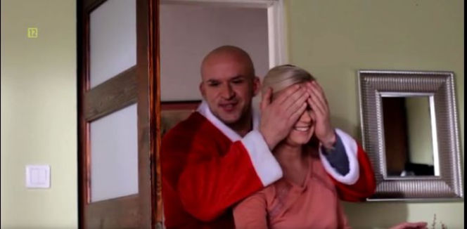 M jak miłość Andrzejek (Tomasz Oświeciński) Marzenka (Olga Szomańska)