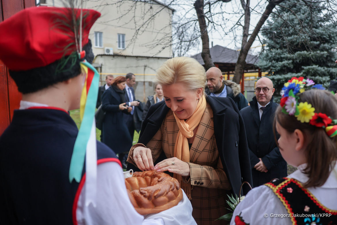 Agata Duda w Mołdawii