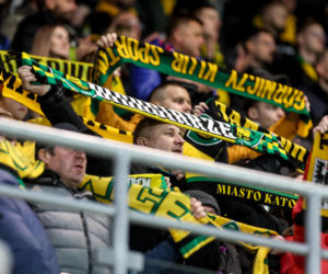GKS Katowice - Górnik Zabrze: Zdjęcia kibiców z Derbów Śląska w ramach 23. kolejki PKO BP Ekstraklasy
