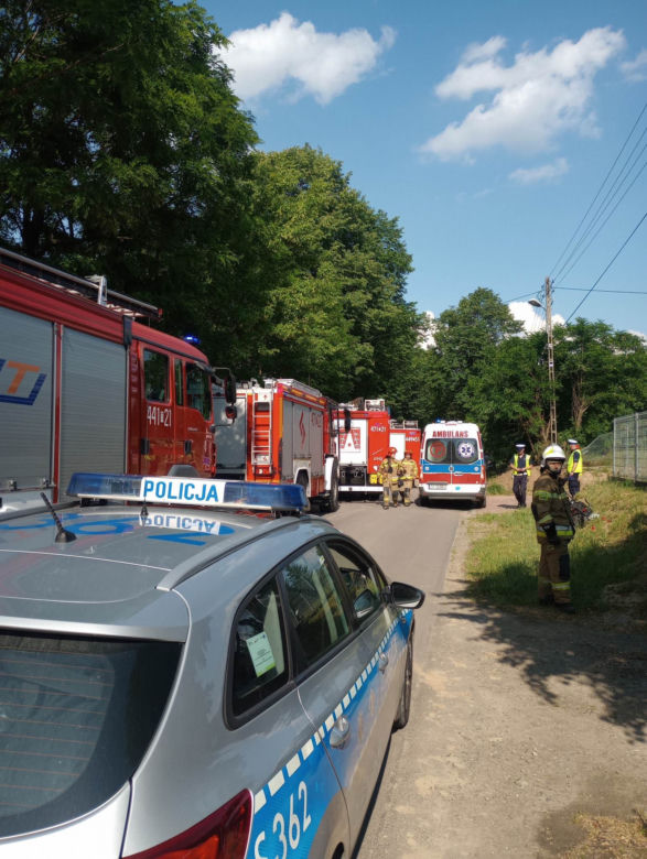 Wypadek we wsi Wyspa 