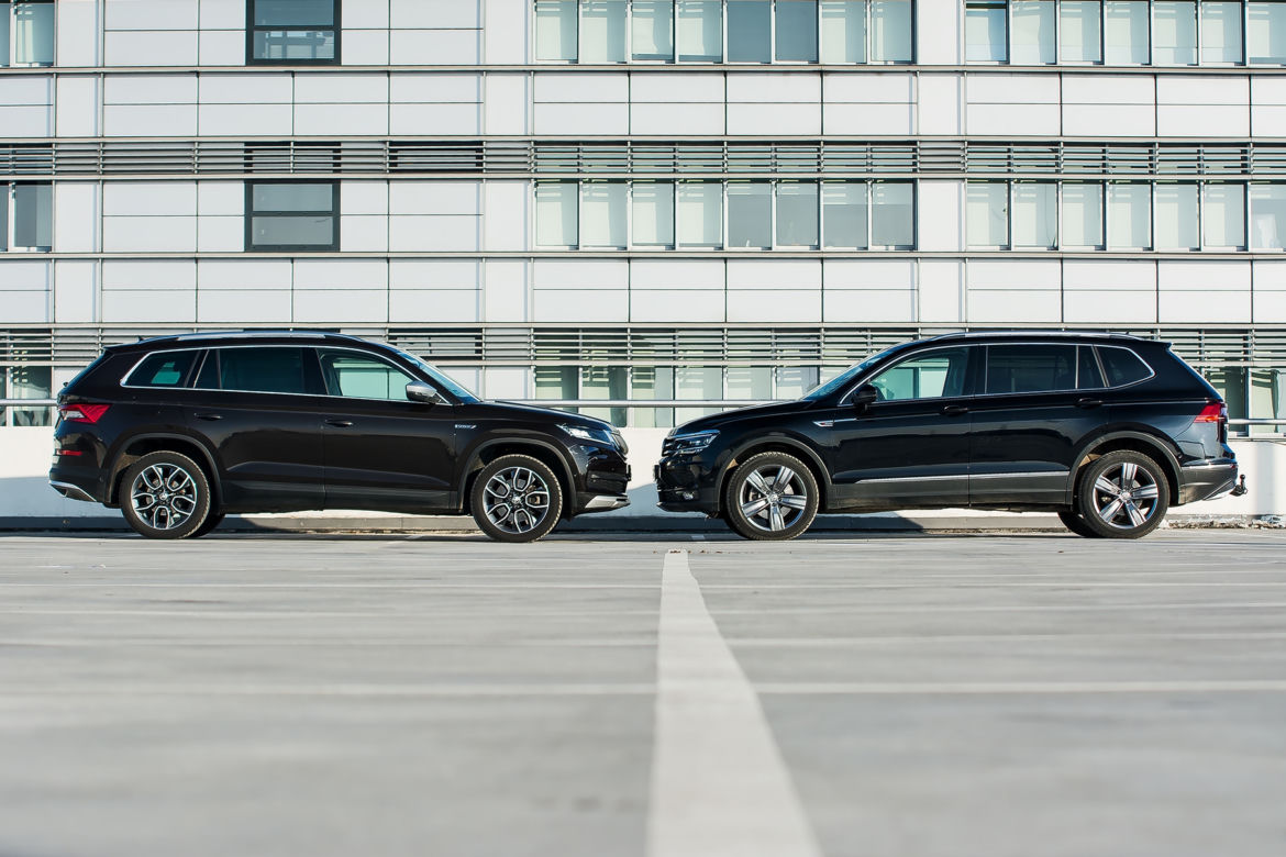 Skoda Kodiaq Scout vs. Volkswagen Tiguan Allspace