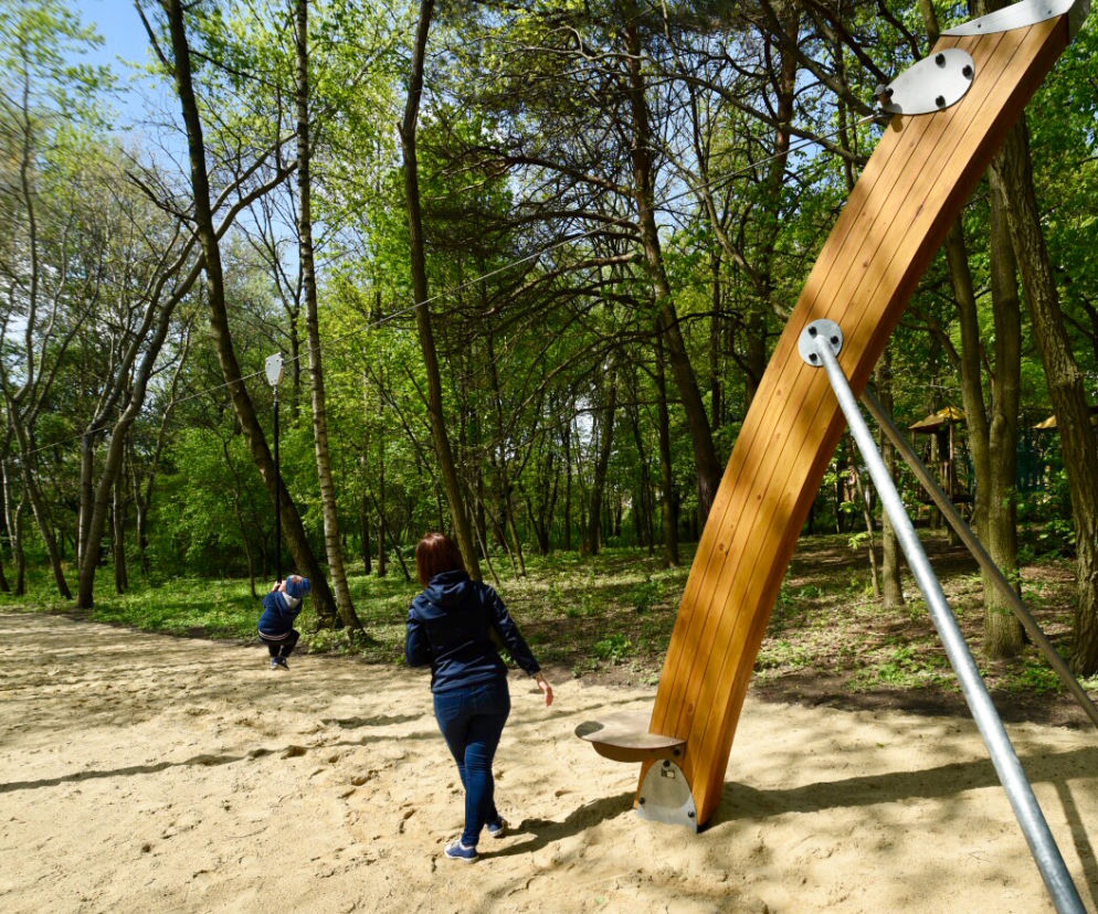 Park nad Sokołówką został zrewitalizowany