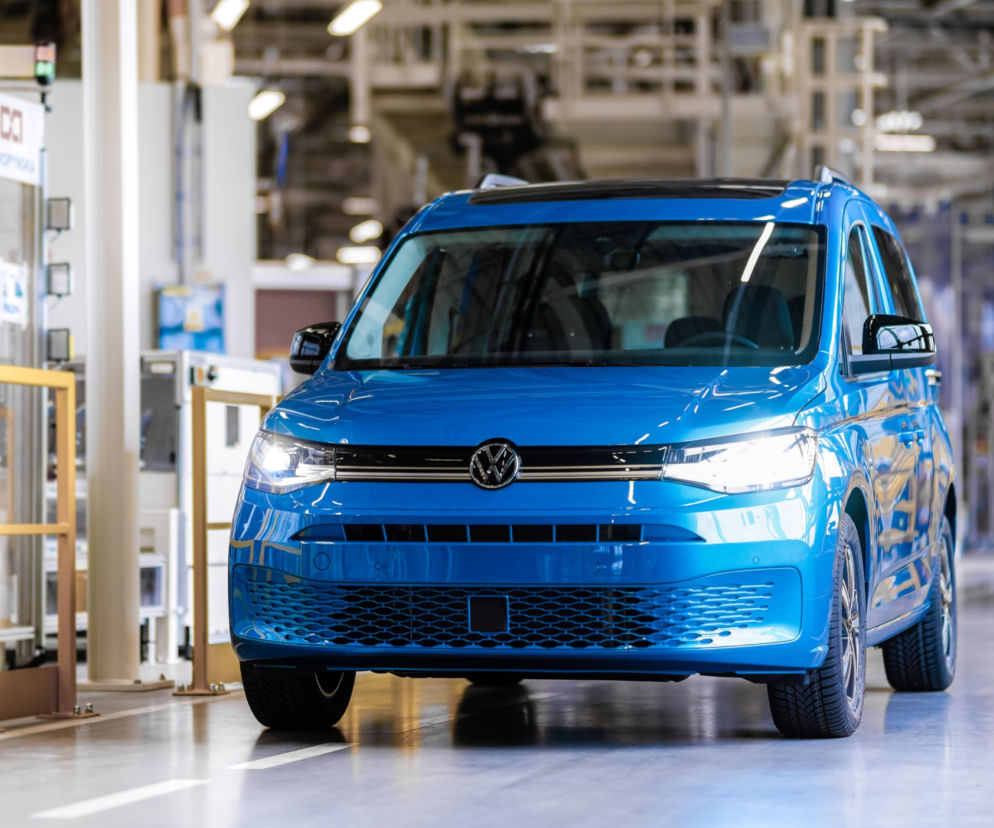 Volkswagen Caddy piątej generacji z zakładów Volkswagen Poznań