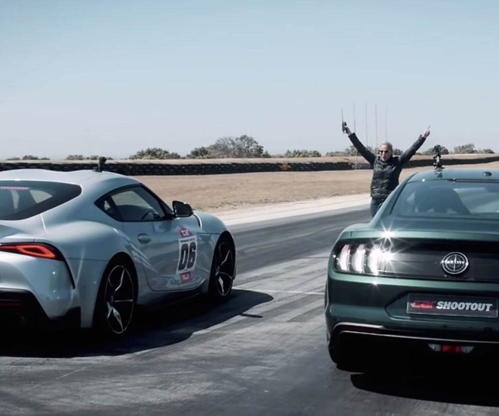 Toyota GR Supra kontra Ford Mustang Bullit