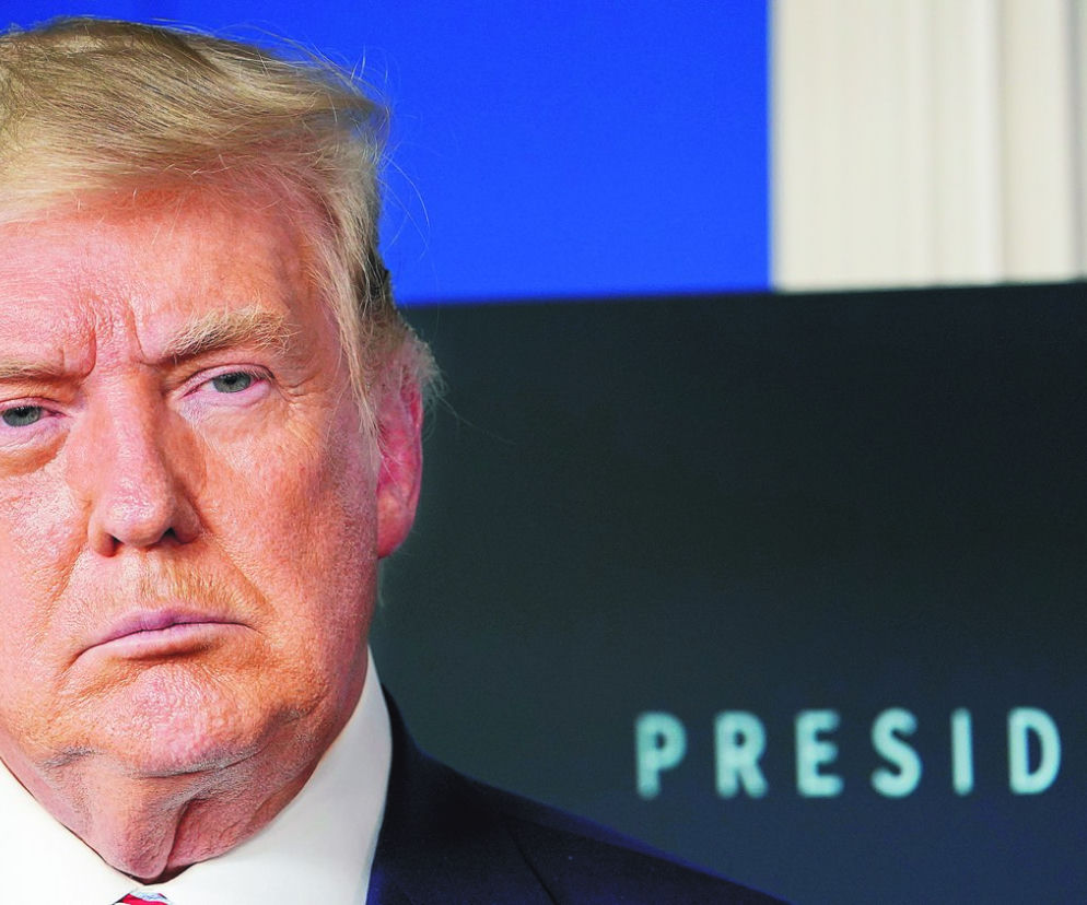 Trump nie składa broni