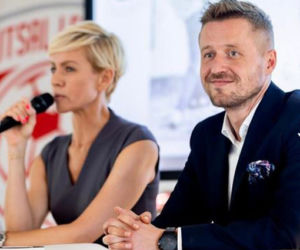 Anita Werner z mężem promuje książkę