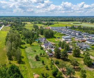 Głosków, gmina Piaseczno. Nowe osiedle deweloperskie