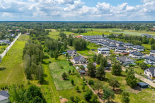 Głosków, gmina Piaseczno. Nowe osiedle deweloperskie