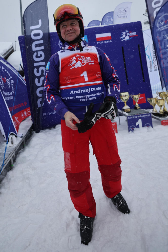 Andrzej Duda. 12H Slalom Maraton Zakopane 2026