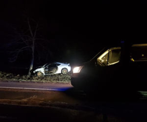 Dramatyczny wypadek pod Poznaniem! Auto stanęło w płomieniach 