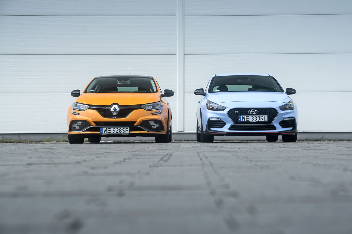 Renault Megane R.S. 1.8 TCe 280 KM EDC vs. Hyundai i30 N Performance 2.0 T-GDI 275 KM
