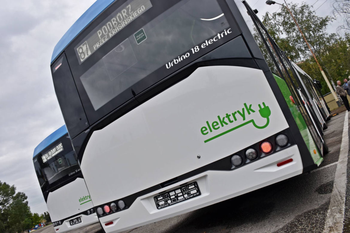 Nowe elektryczne autobusy