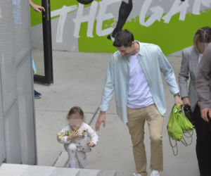 Robert Lewandowski w restauracji Nine's