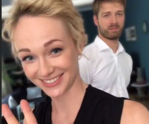 O mnie się nie martw 9 sezon. Sylwia Małecka (Aleksandra Adamska), Paweł Radecki (Marcin Korcz)