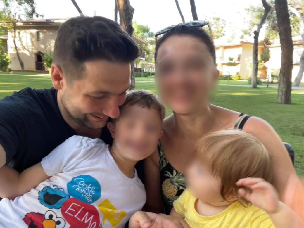 Patryk Jaki z dziećmi