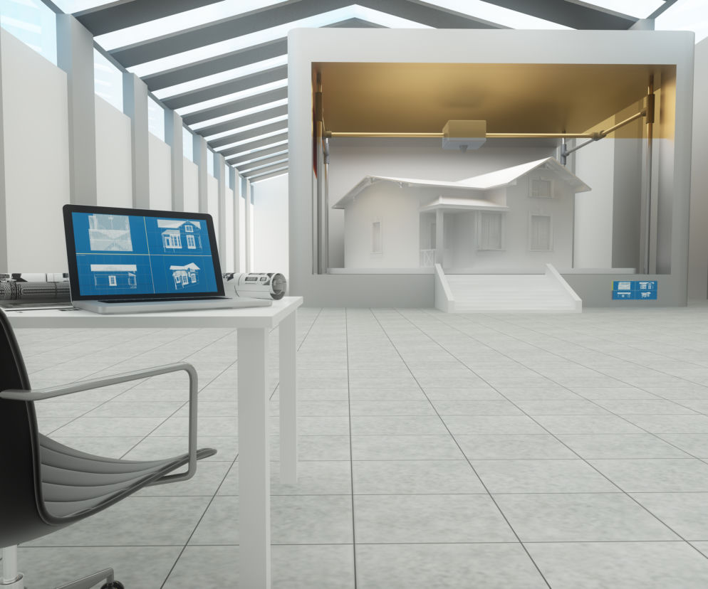 3d printed house