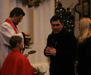 Michalczewski ochrzcił syna