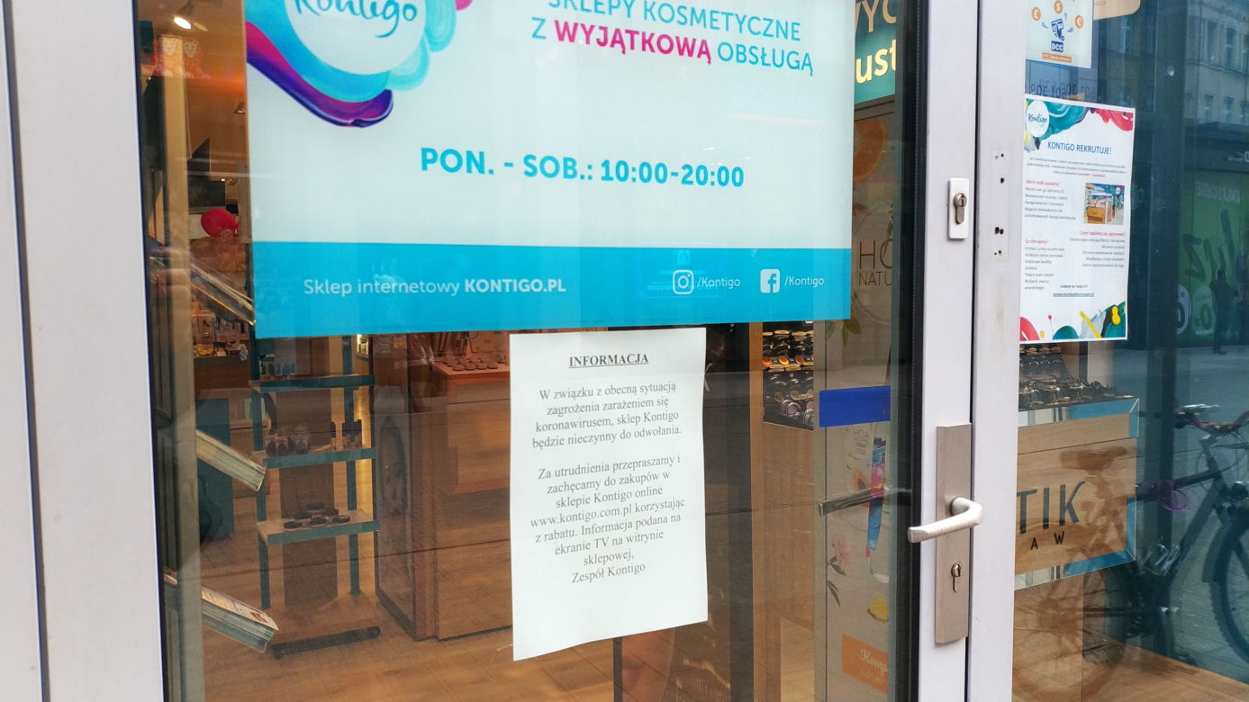 Opustoszały Poznań... 