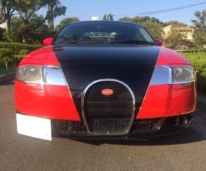 Replika Bugatti Veyron na bazie Audi TT