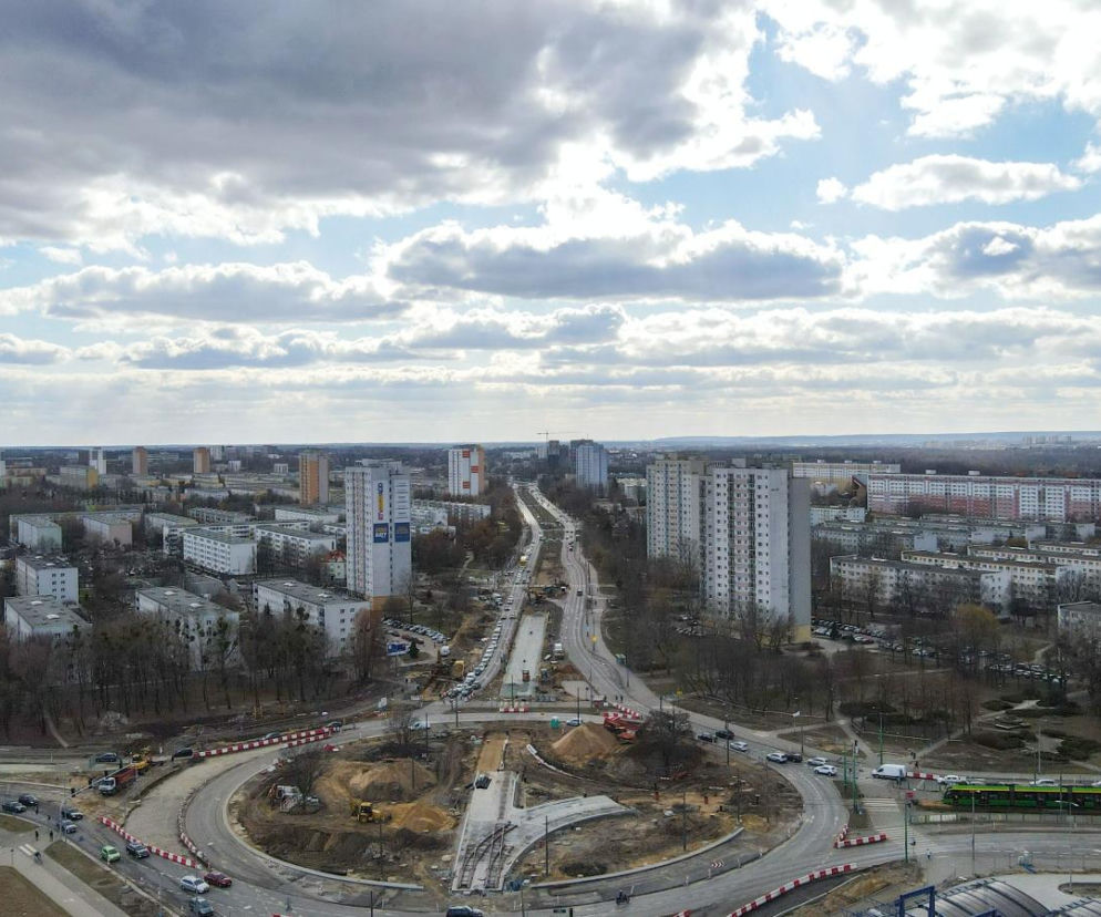 Od wtorku [09.03] czekają nas zmiany na rondzie Rataje 