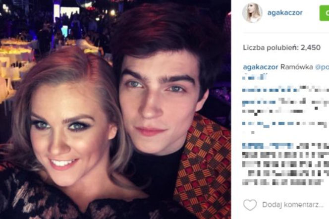 Agnieszka Kaczorowska i Nikodem Rozbicki