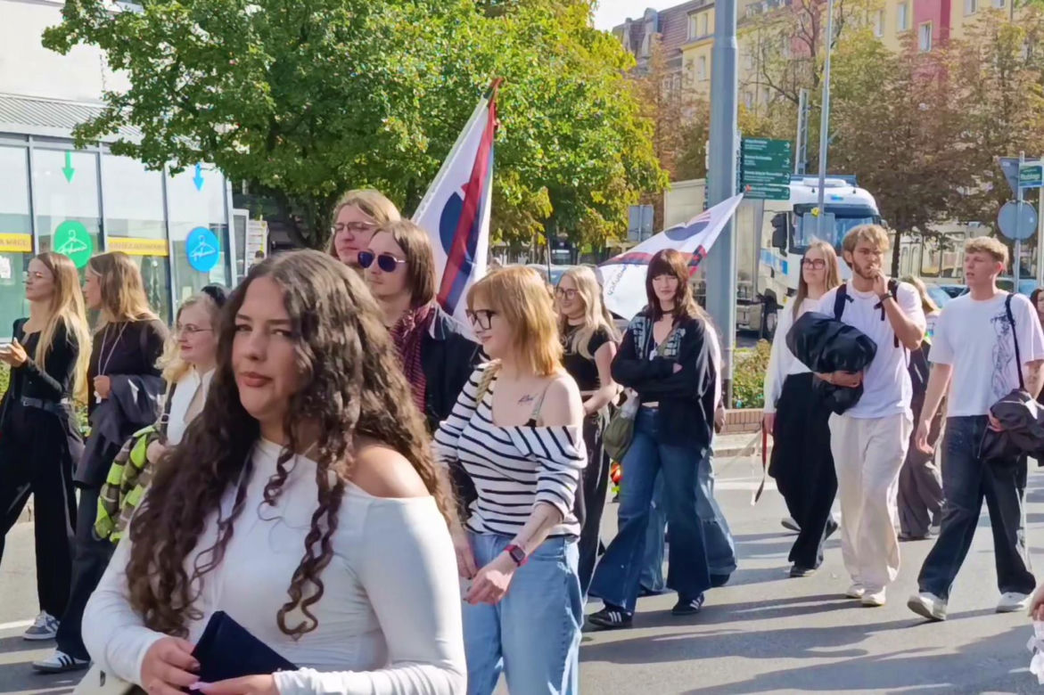 "Spacerek na uniwerek" w Szczecinie