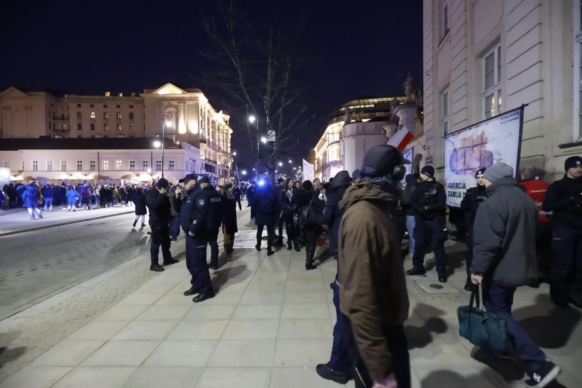 Strajk Kobiet w Warszawie