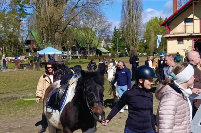 Konna święconka w Szczecinie