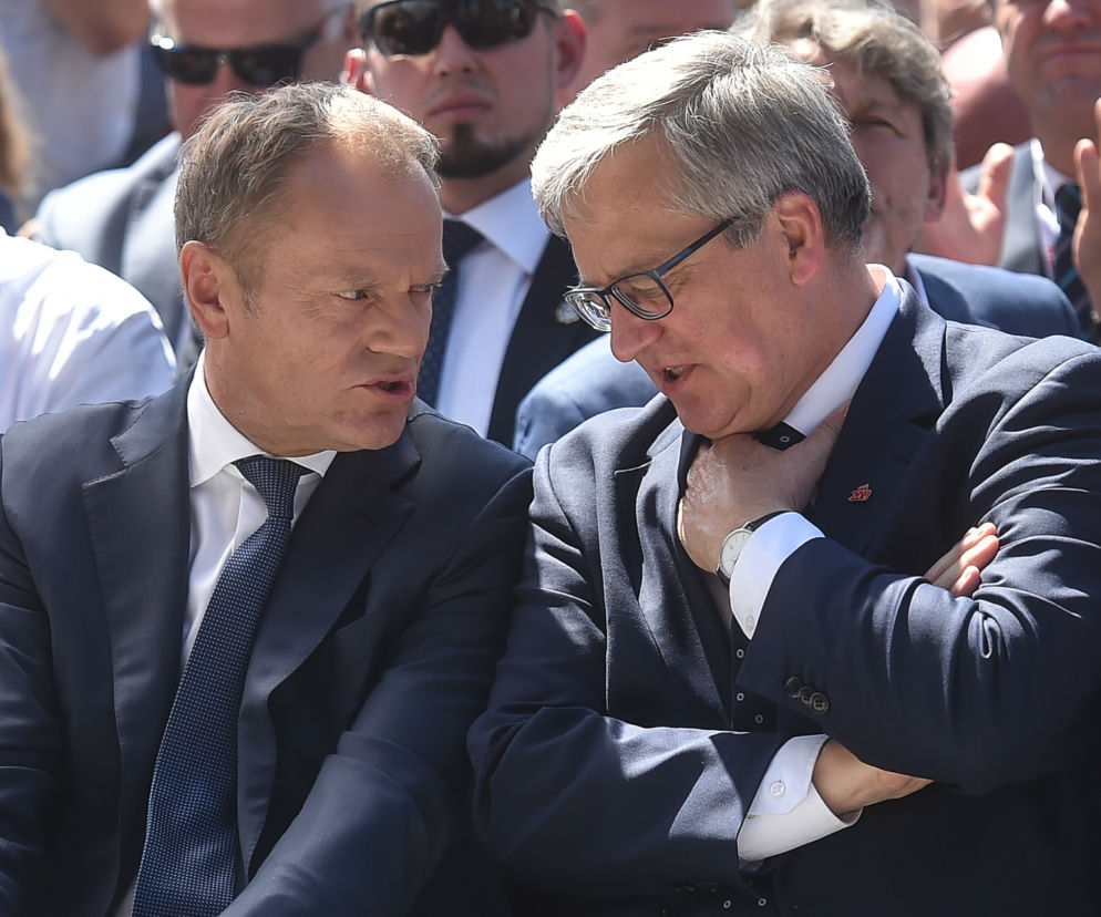 Donald Tusk, Bronisław Komorowski 