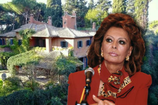 Trzecia próba sprzedaży willi Sophii Loren w Rzymie