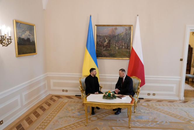 Wizyta Wołodymyra Zełenskiego w Polsce